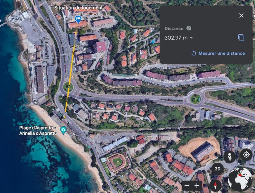 Magnifique Appartement Avec Balcon Vue Mer A L'Entree D'Ajaccio アジャクシオ エクステリア 写真